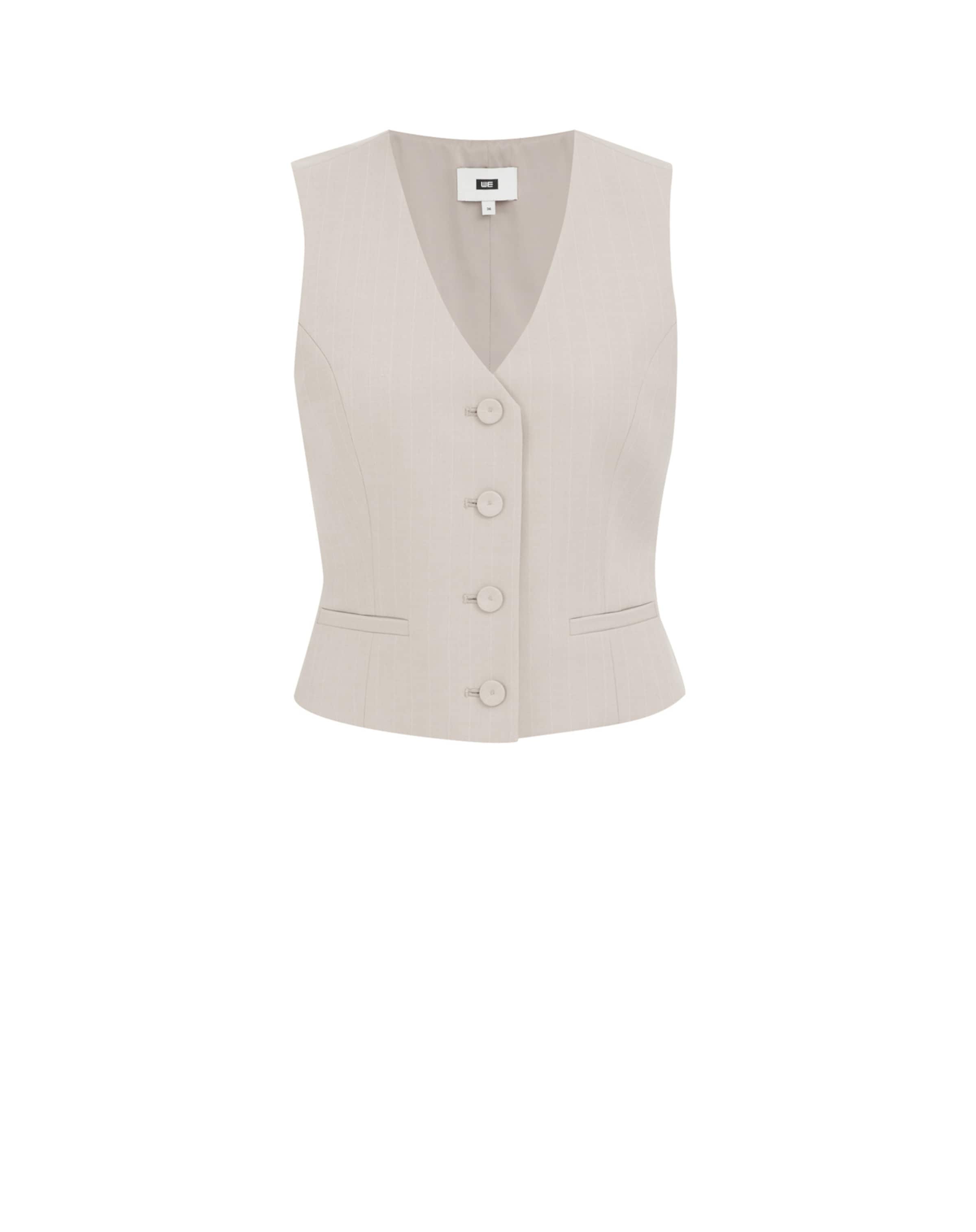 Gilet da completo di WE Fashion in beige: frontale