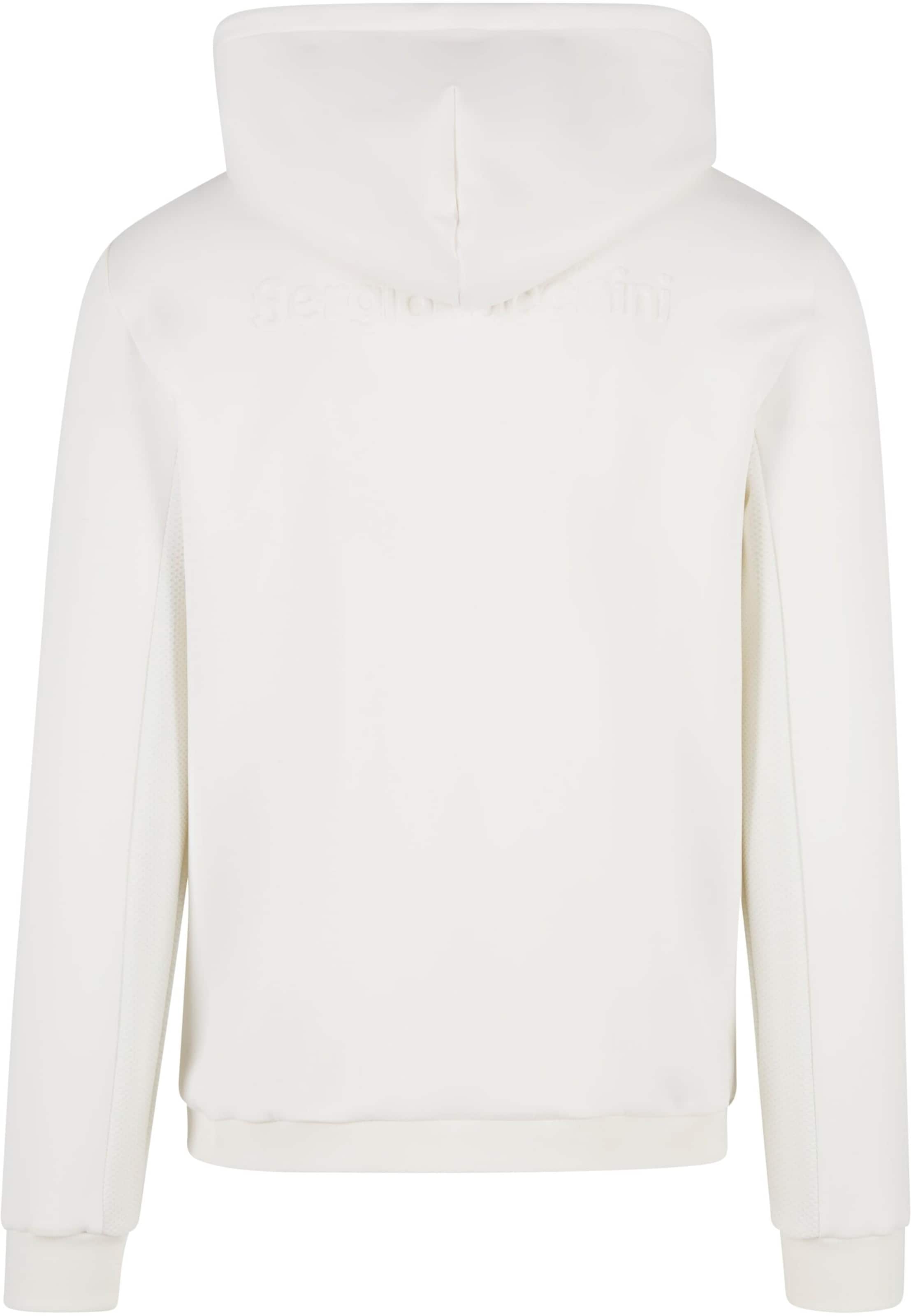 Sergio Tacchini - Casaco em moletão 'Majong' em branco