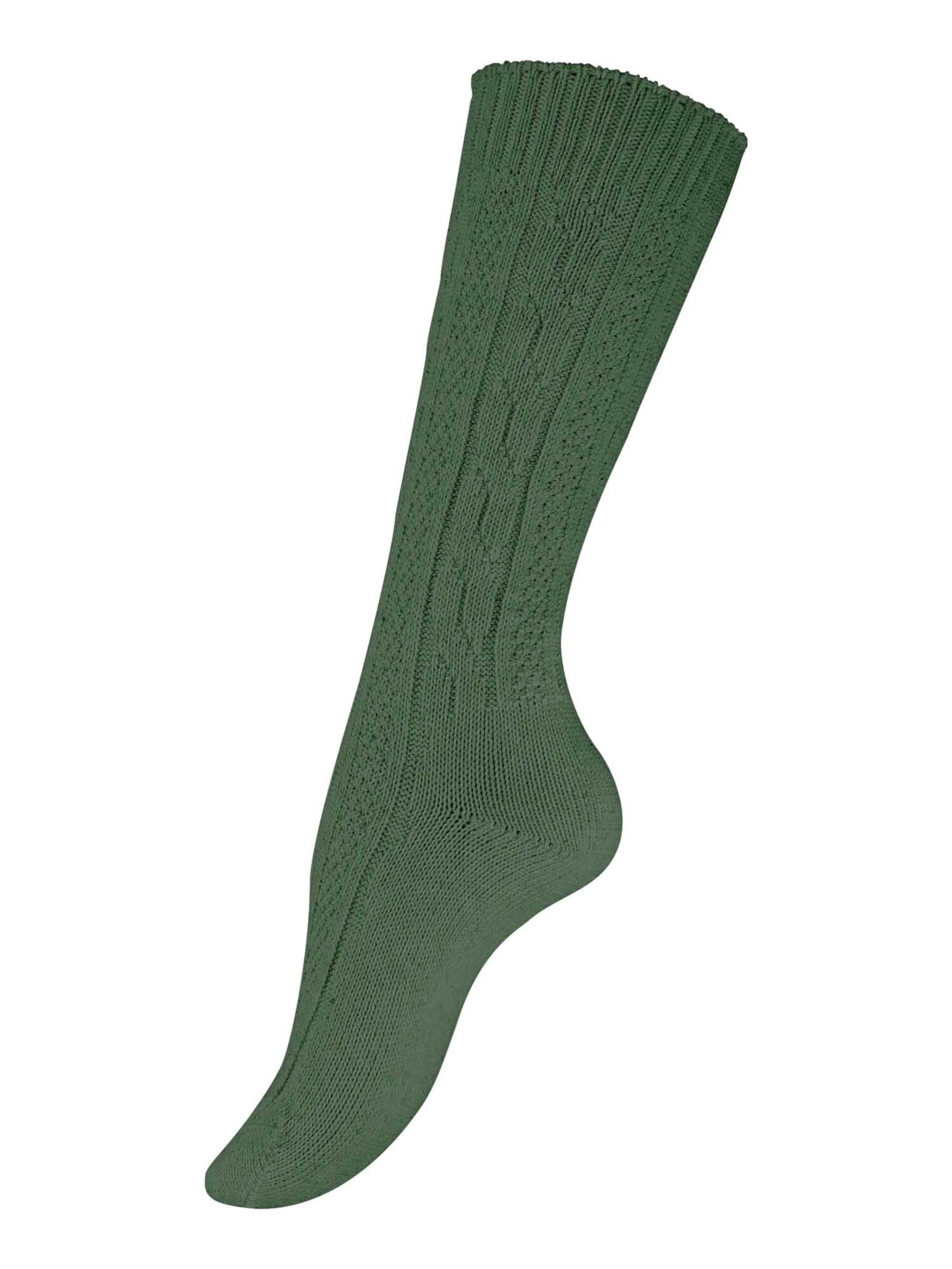 Cotton Prime Socks in Green