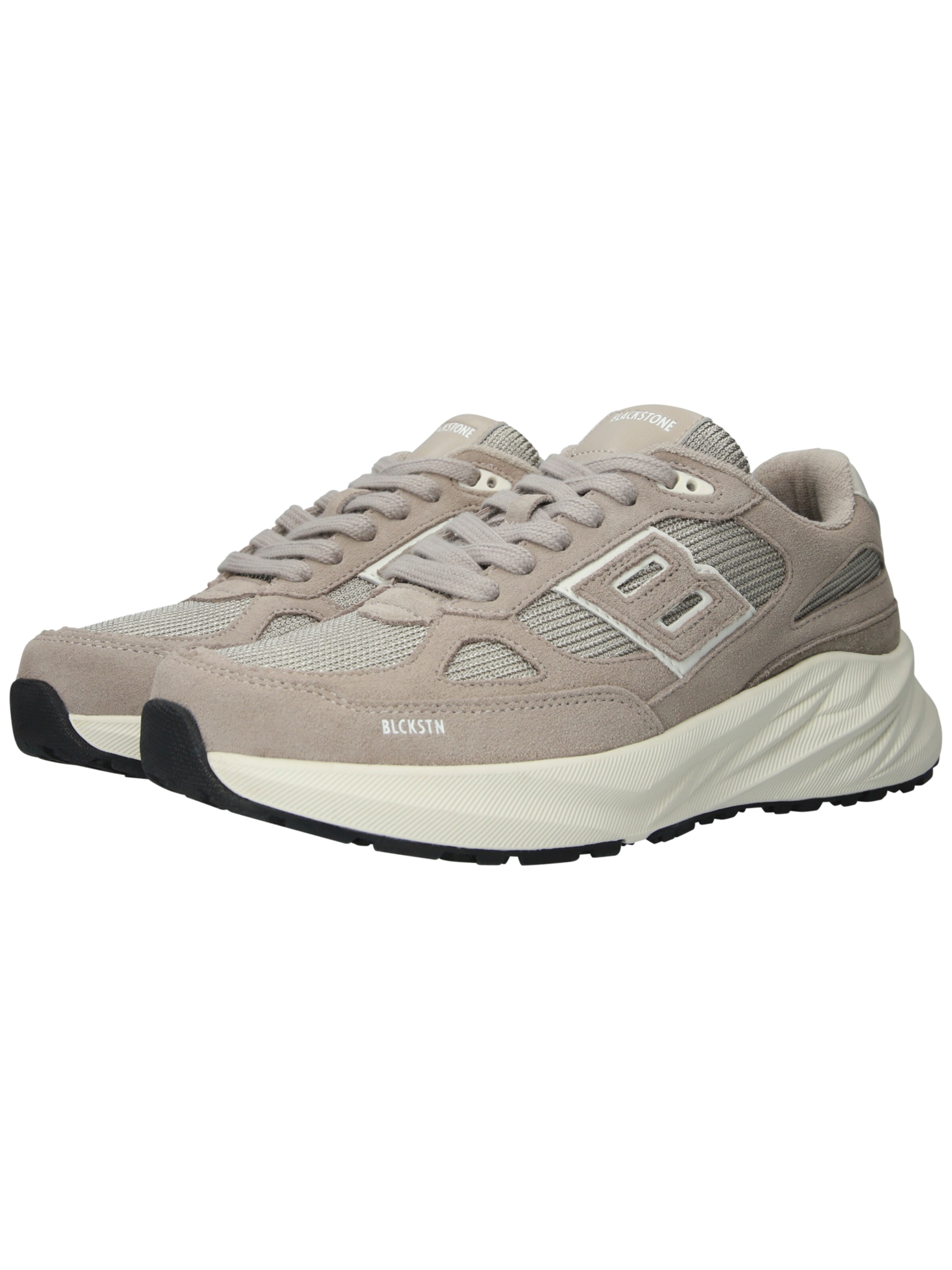 BLACKSTONE Låg sneaker 'Flint Moss DG531' i brun