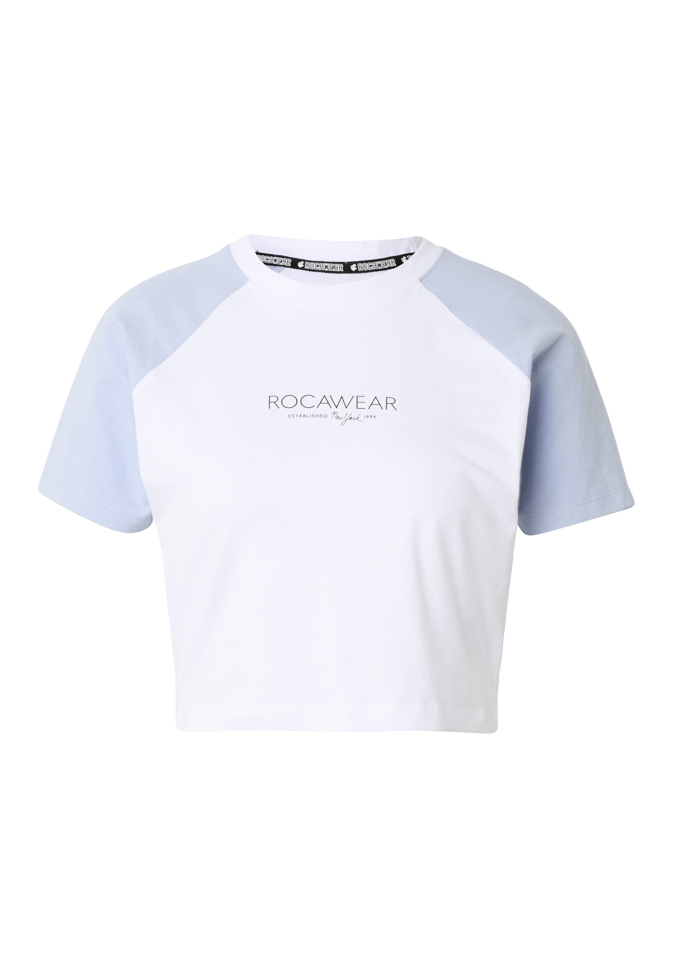 ROCAWEAR Shirt 'Fine' in Wit: voorkant