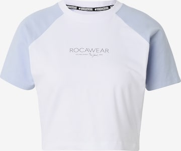 ROCAWEAR Shirt 'Fine' in Wit: voorkant