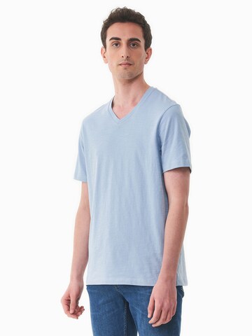 Organication T-Shirt in Blau