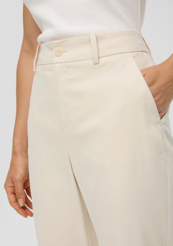 Coupe slim Pantalon s.Oliver en beige