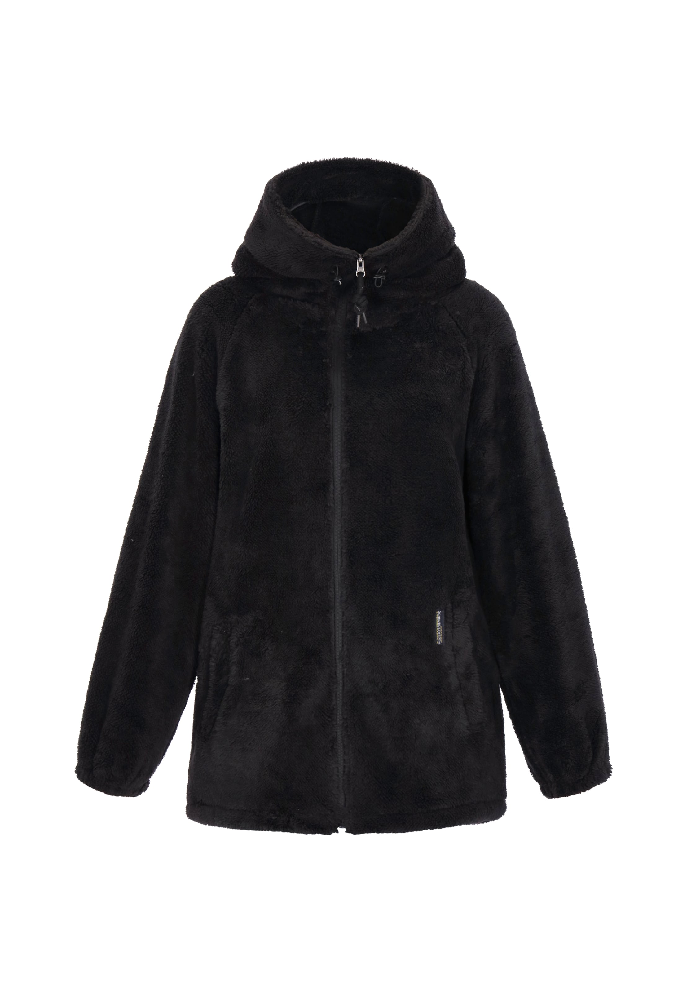 Schmuddelwedda - Casaco de velo em preto: frente