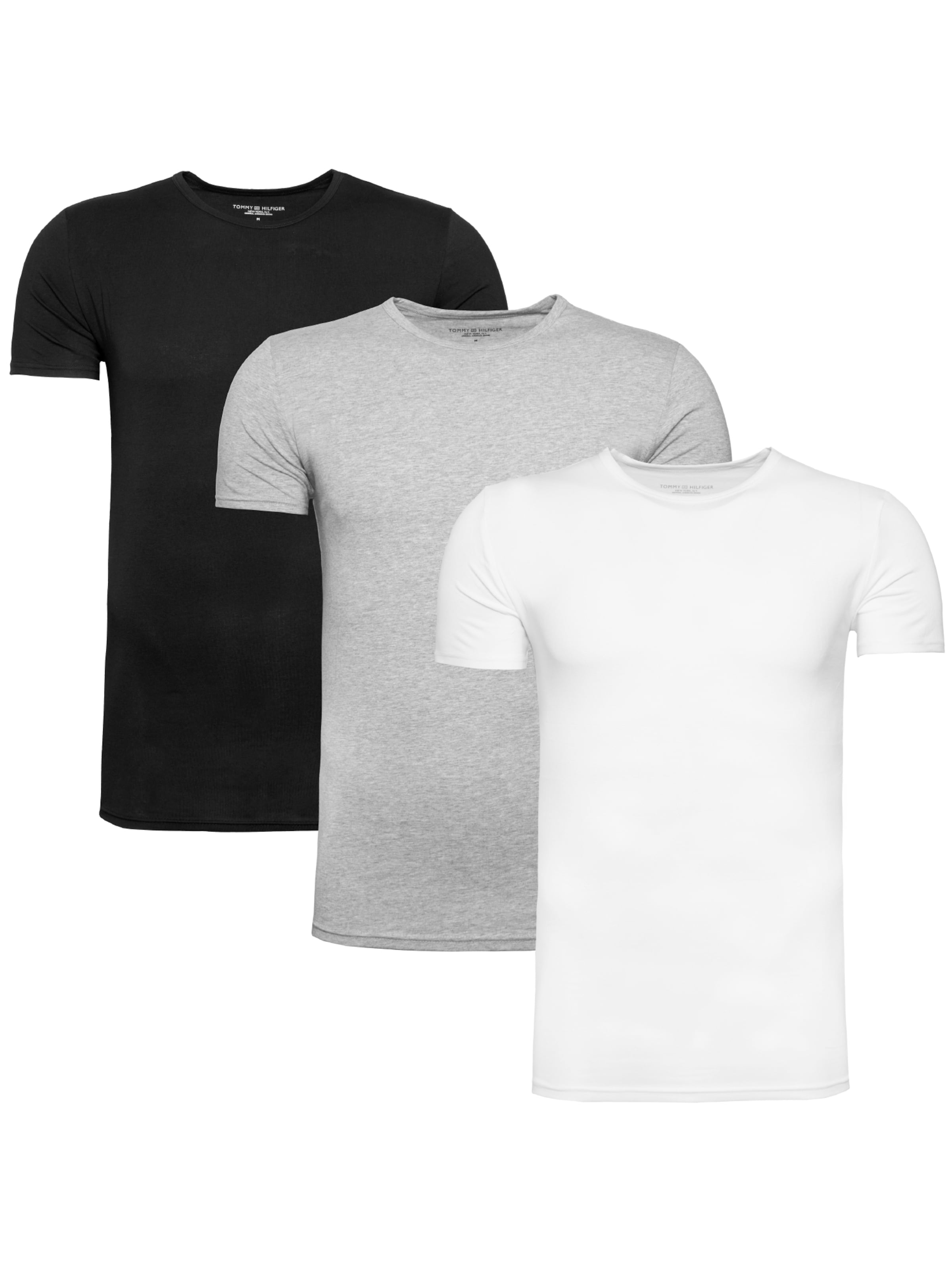 Tommy Hilfiger Underwear Undershirt in L in Mottled grey / Black / White, Item view