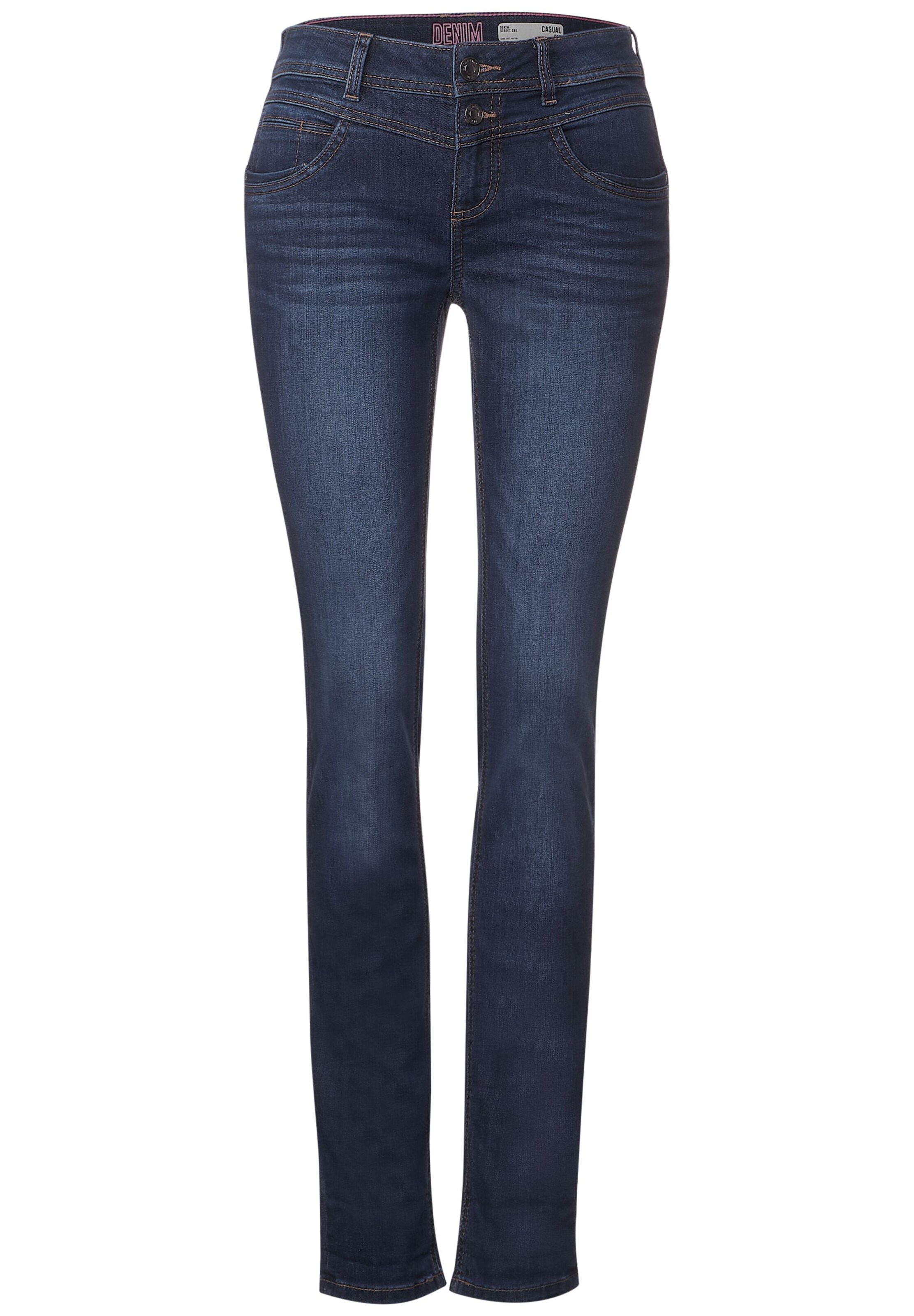 STREET ONE Regular Jeans in Blue: front