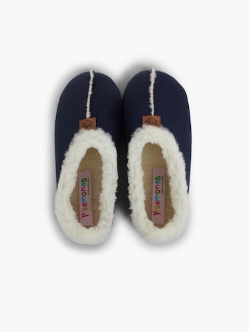 Pisamonas - Zapatillas de casa en azul