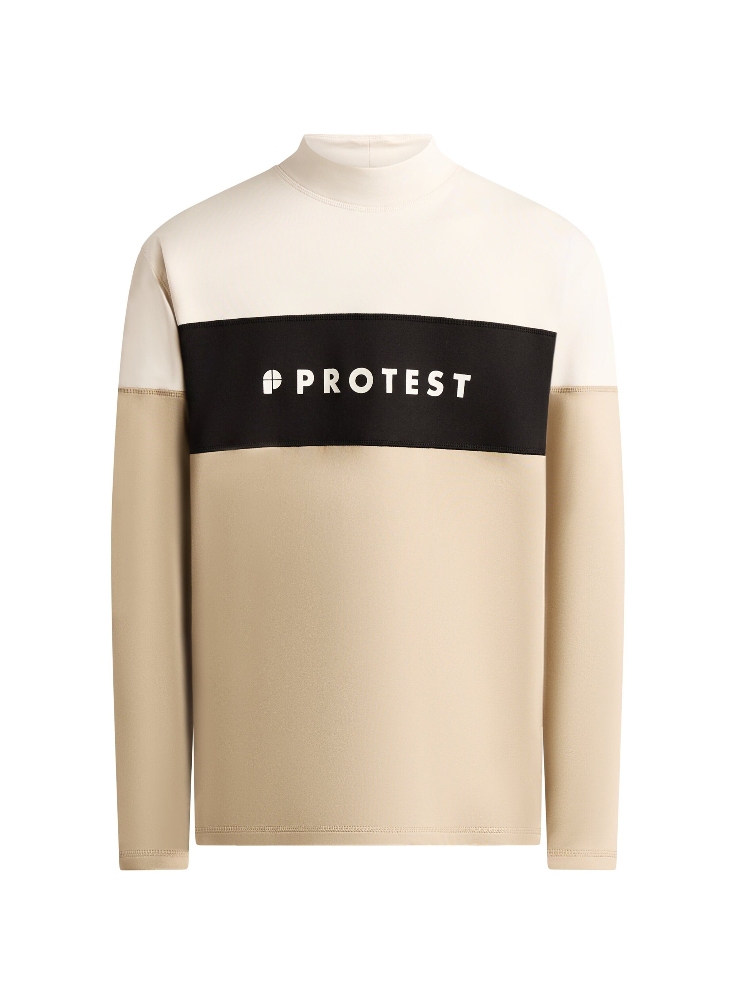 PROTEST Sports sweatshirt 'PRTLevin' in Brown: front