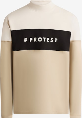 PROTEST Sportsweatshirt 'PRTLevin' in Braun: Vorderseite