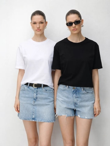 MixRay T-Shirts in Schwarz: Vorderseite