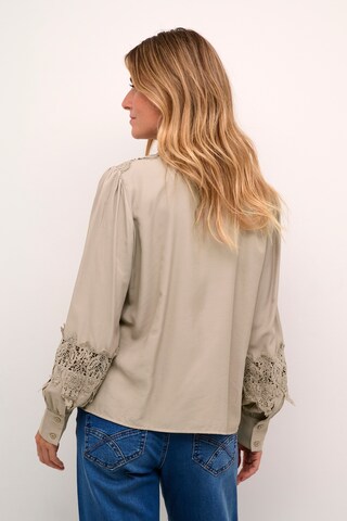 Chemisier 'Luna' Cream en gris