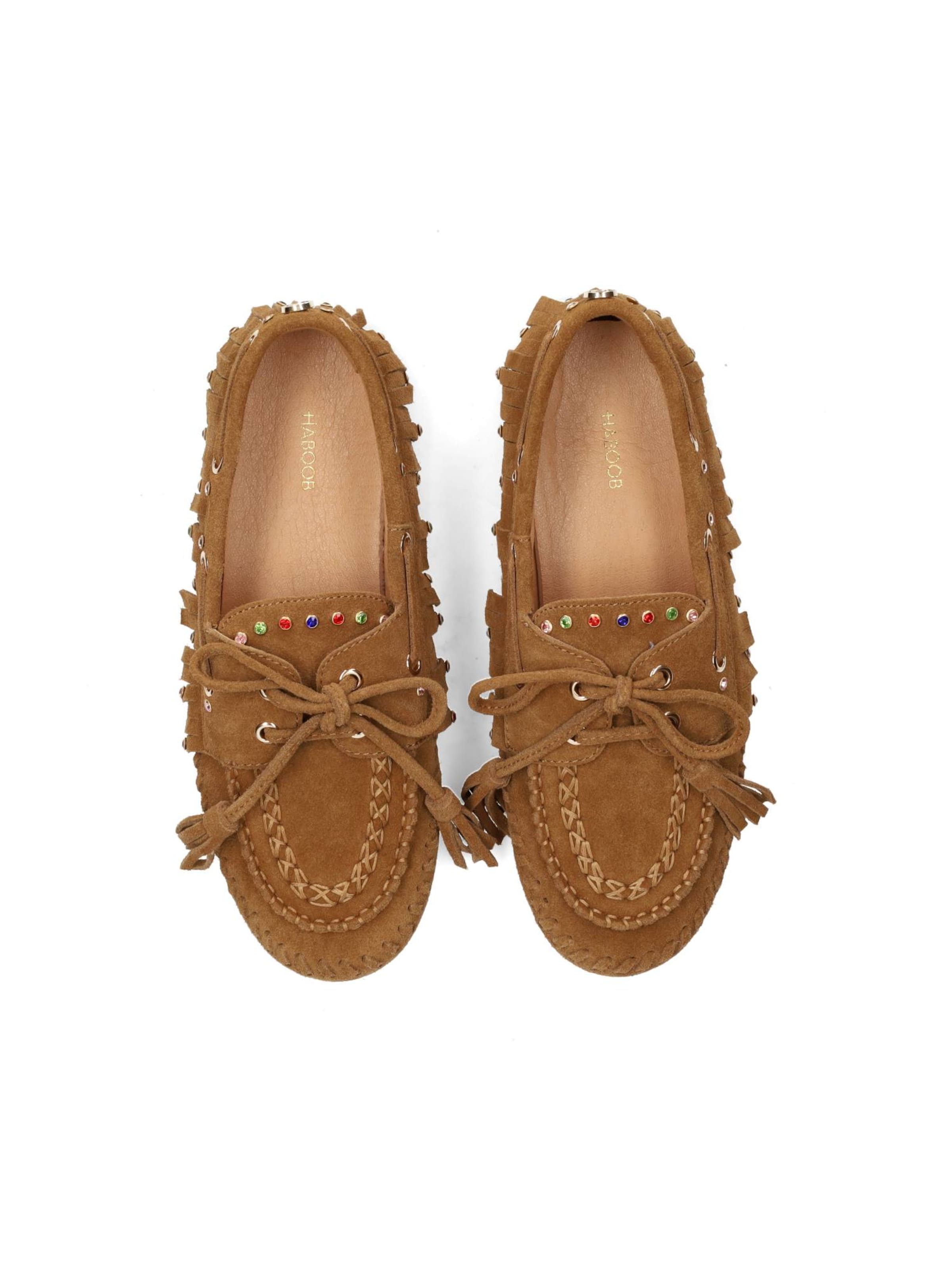 Haboob Moccasin 'Yara' in Brown