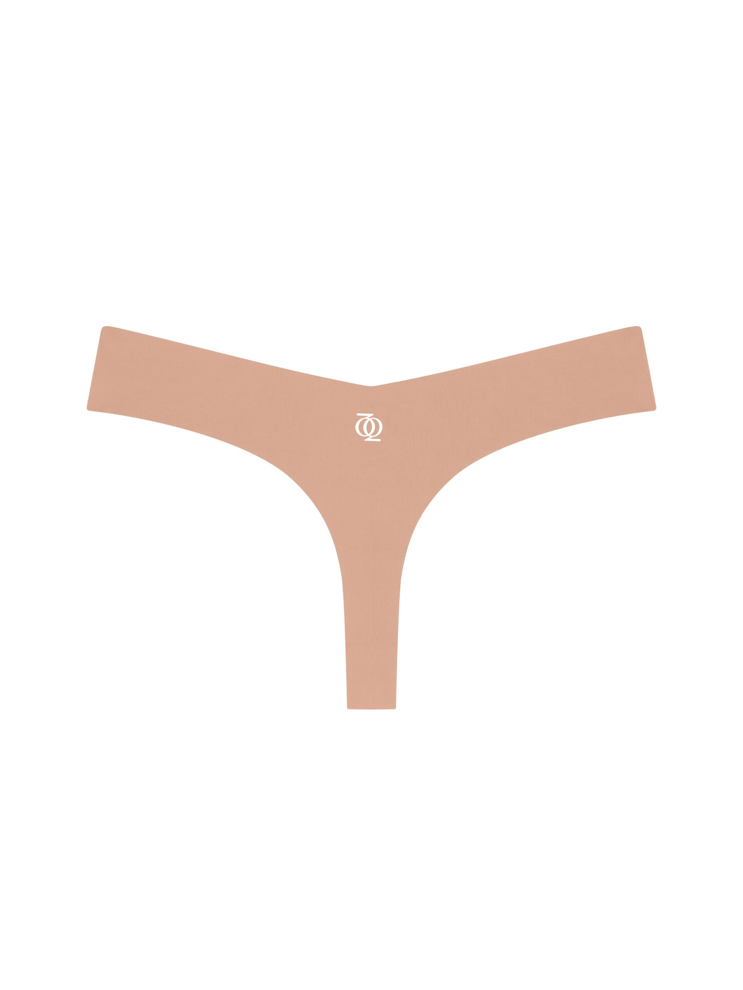 GOD SAVE QUEENSSlip 'Second Skin Thong' - bež boja: prednji dio