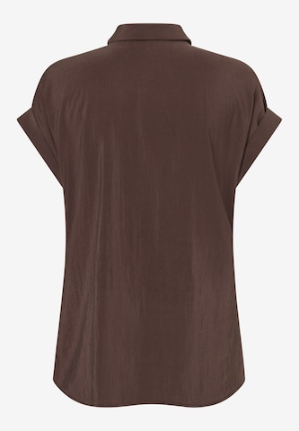 MORE & MORE Blouse in Bruin
