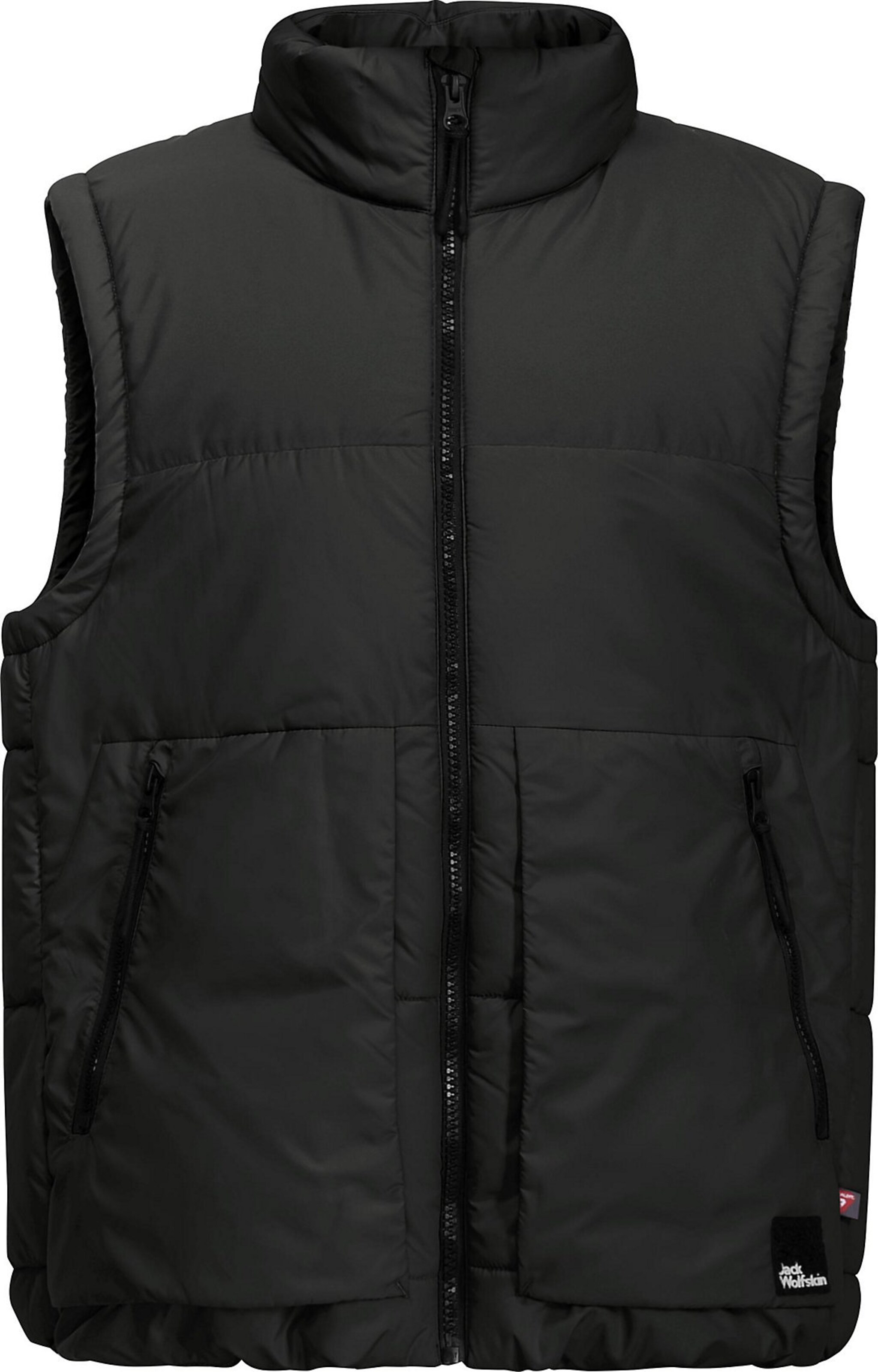 JACK WOLFSKIN Sportweste in Grau: Vorderseite