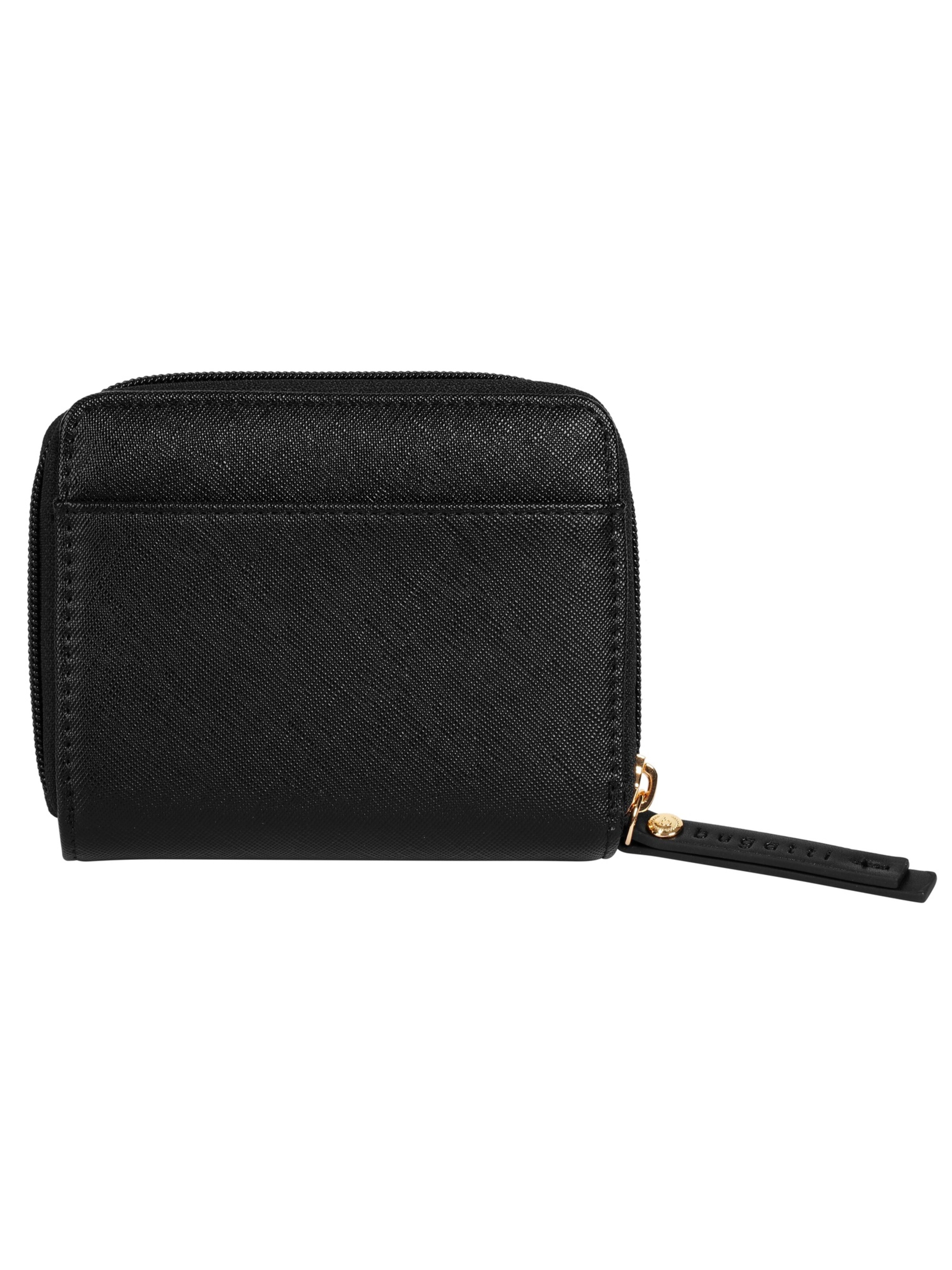 bugatti Portemonnaie 'bugatti Geldbörse ELLA SAFFIANO'‌‌‌‌‌‌‌ in Schwarz