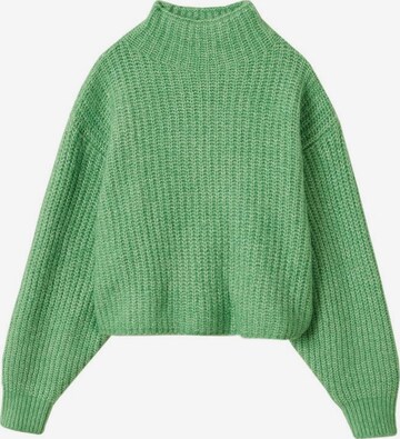 Pullover 'Candy' di MANGO in verde: frontale