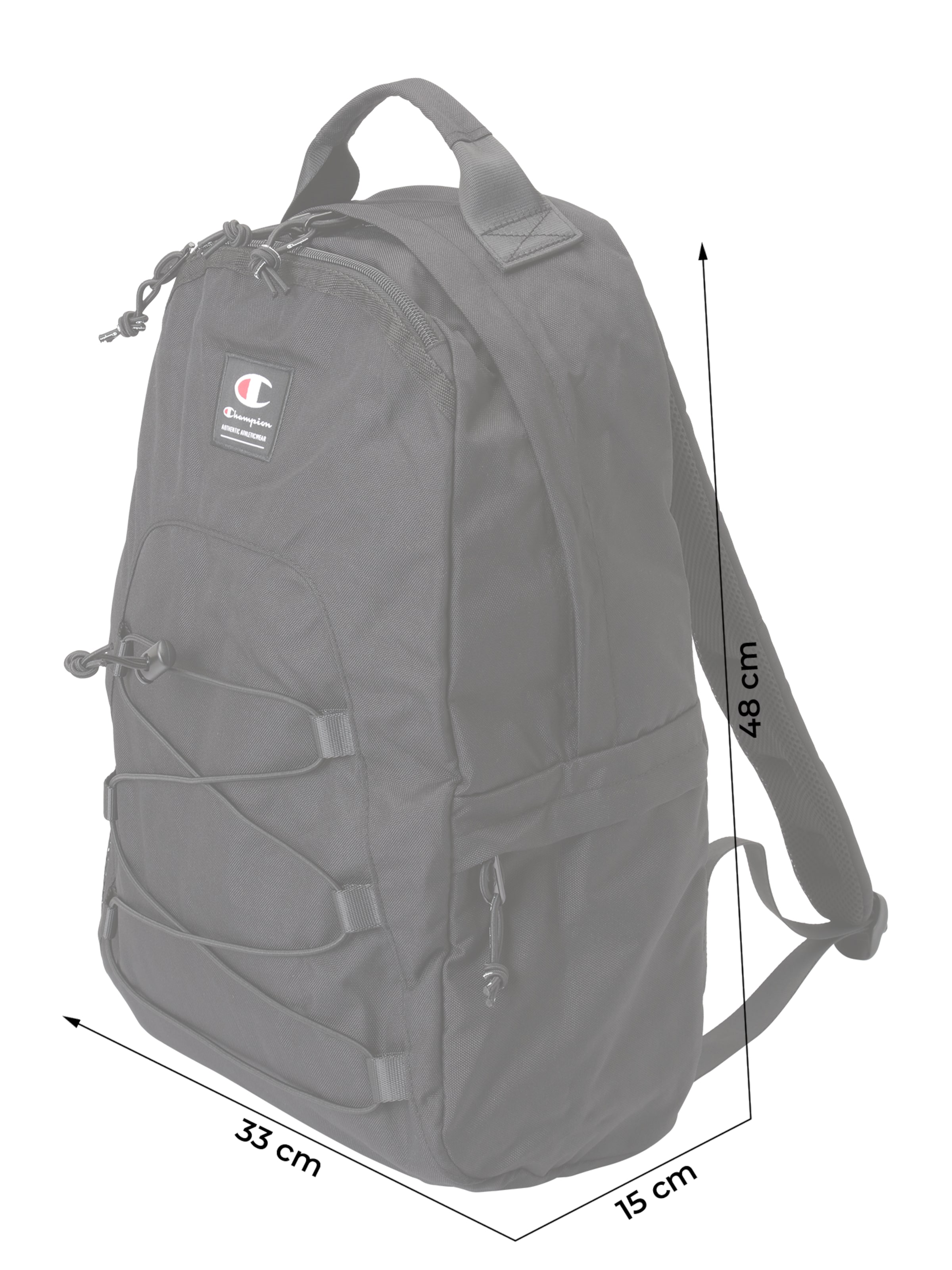 Sac à dos Champion Authentic Athletic Apparel en noir