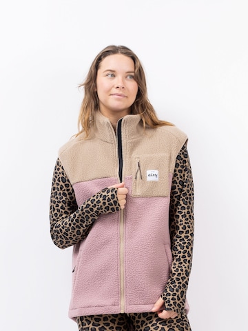 Gilet de sport Eivy en violet : devant