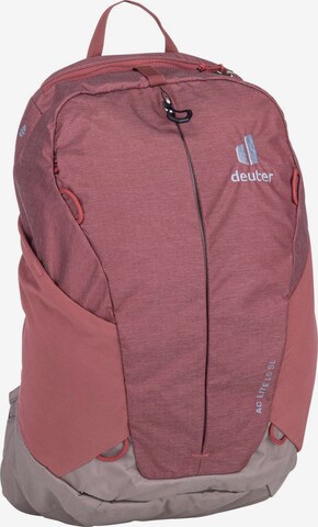 DEUTER Sports Backpack 'AC Lite 15 SL ' in Pink: front