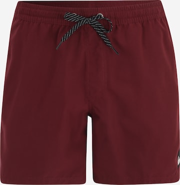 QUIKSILVER Zwemshorts 'SOLID 15' in Rood: voorkant