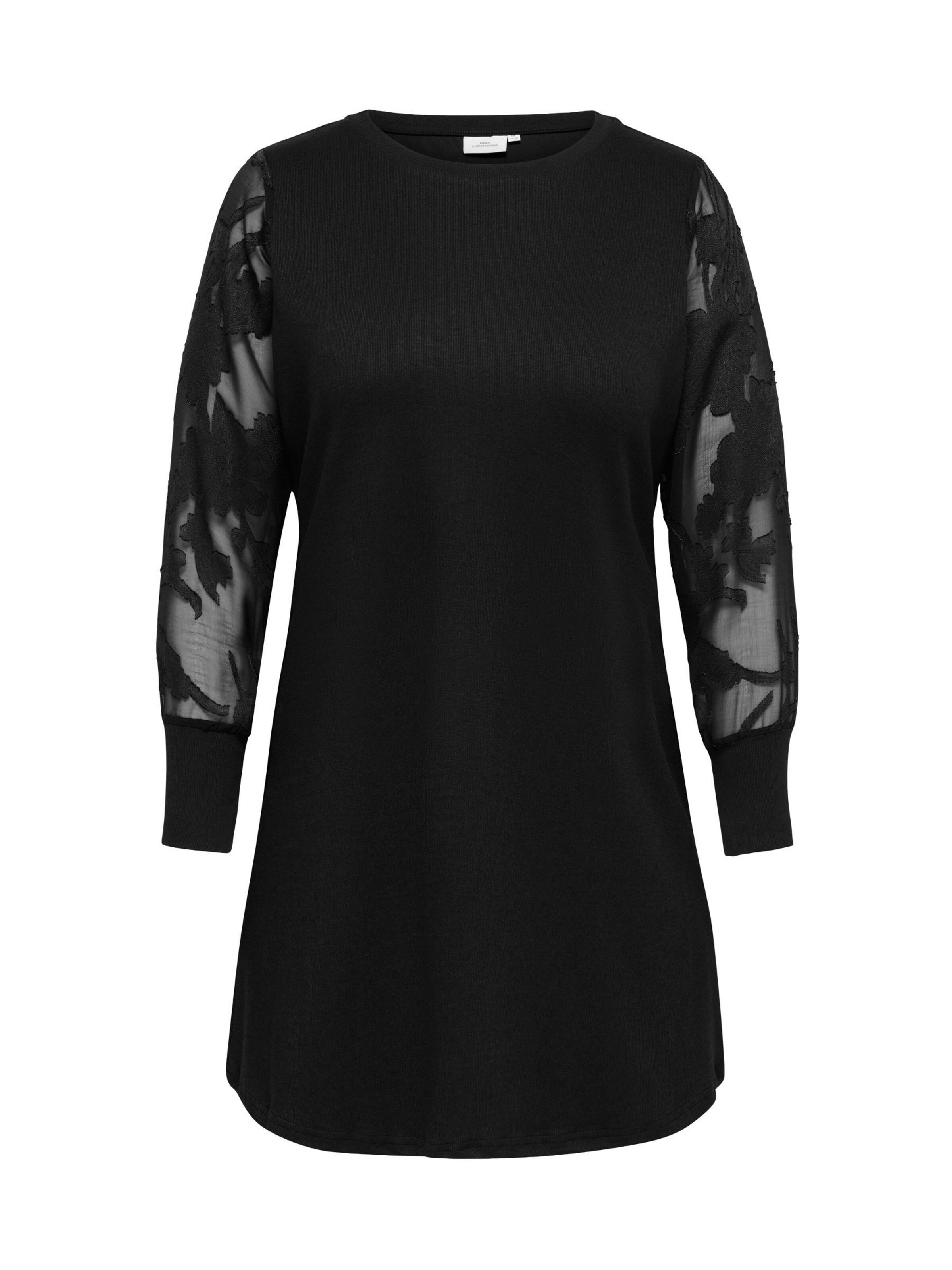 ONLY Carmakoma Dress in Black: front