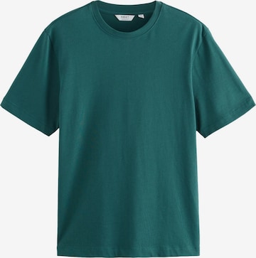 Tricou de la Next pe albastru: față