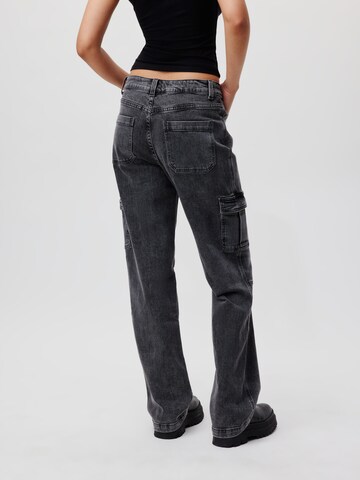 Regular Jeans cargo 'Caroline' LeGer by Lena Gercke en gris