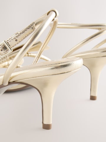 Sandalo con cinturino 'Forever Comfort' di Next in oro