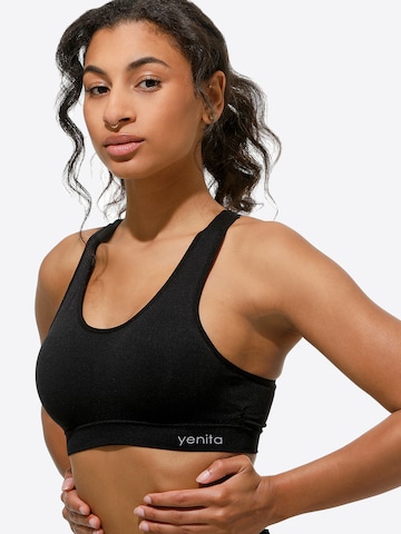 Bustino Reggiseno di Yenita in nero: frontale