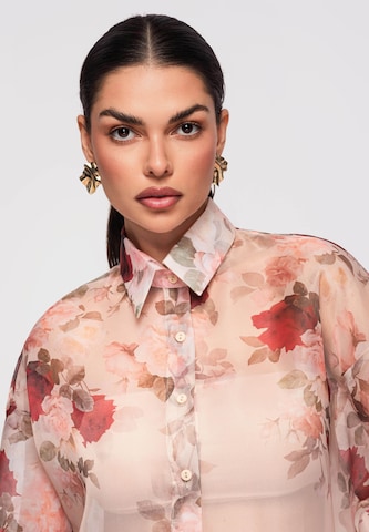 Ombre Blouse 'SH-E0028' in Beige