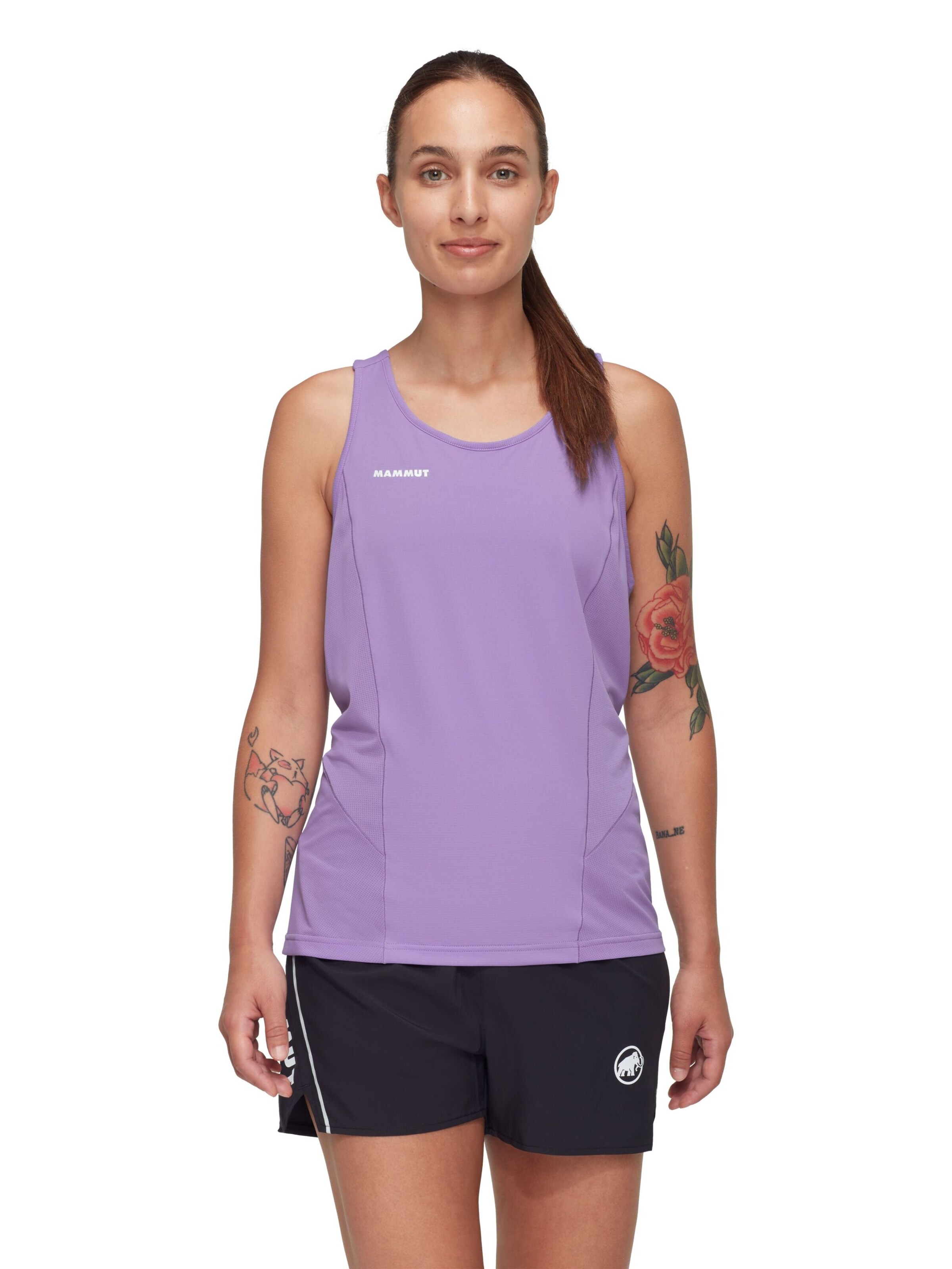MAMMUT Performance Shirt in Purple: front