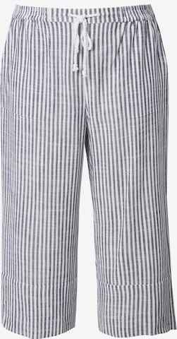 Pantalon Ulla Popken en bleu : devant