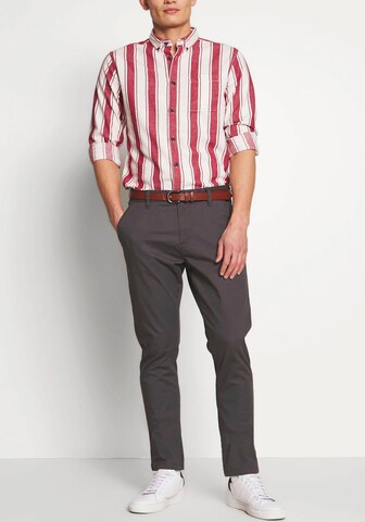 INDICODE JEANS Regular Hose in Grau