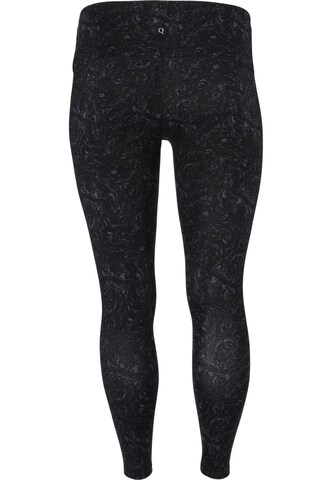 Q by Endurance Skinny Functionele broek in Grijs