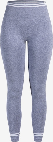 Skinny Leggings ' Miriel ' Smilodox en bleu : devant