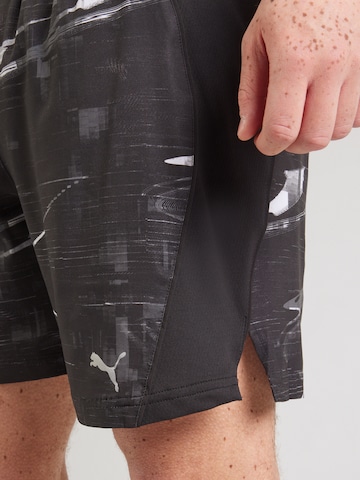 Regular Pantalon de sport 'Velocity AOP 7' PUMA en noir