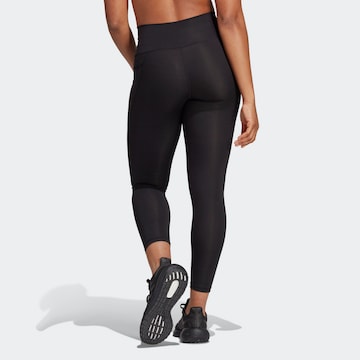 Skinny Pantaloni sportivi 'Optime Stash' di ADIDAS PERFORMANCE in nero