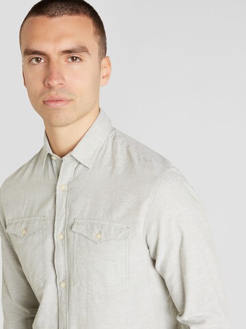 Slim fit Cămașă 'SHERIDAN' de la JACK & JONES pe verde