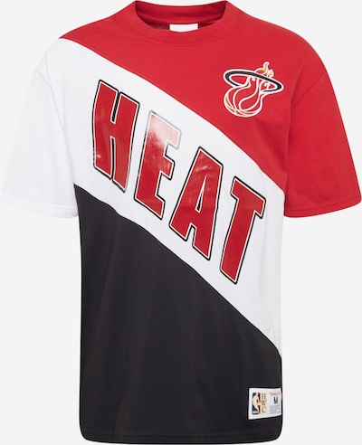 Mitchell & Ness Shirt 'Play By Play' in Red / Black / White, Item view