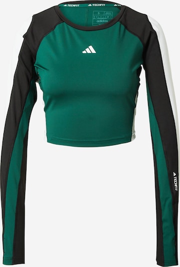 ADIDAS PERFORMANCE Performance Shirt in Green / Black / White, Item view