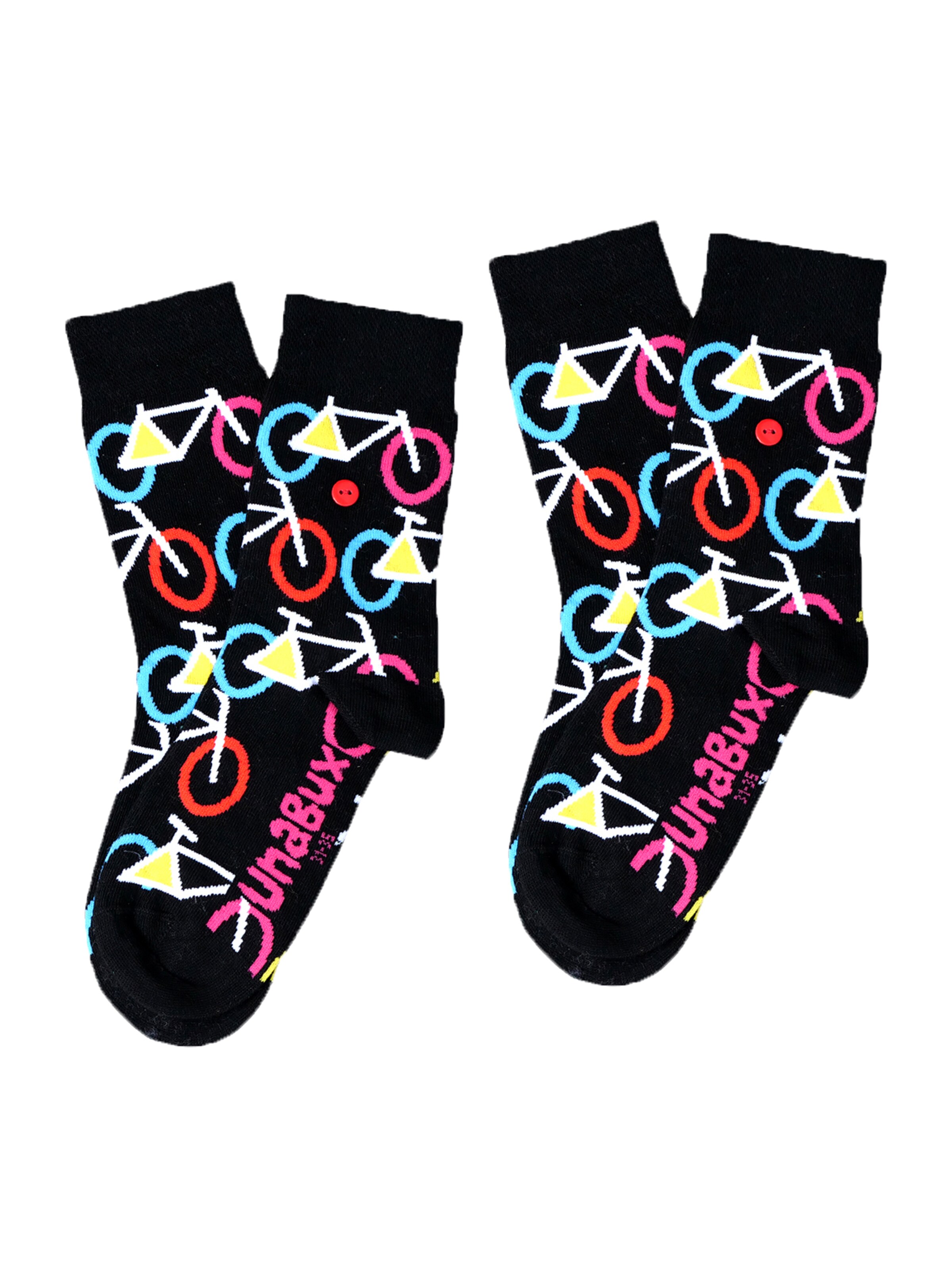 UNABUX Socks ' Prints ' in Mixed colors: front