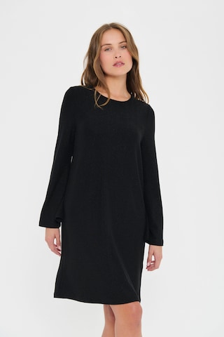 SAINT TROPEZ Kleid 'Noria' in Schwarz: Vorderseite