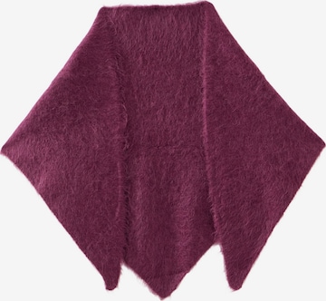 AMERICAN VINTAGE Sjal 'NIBY' i rød: forside
