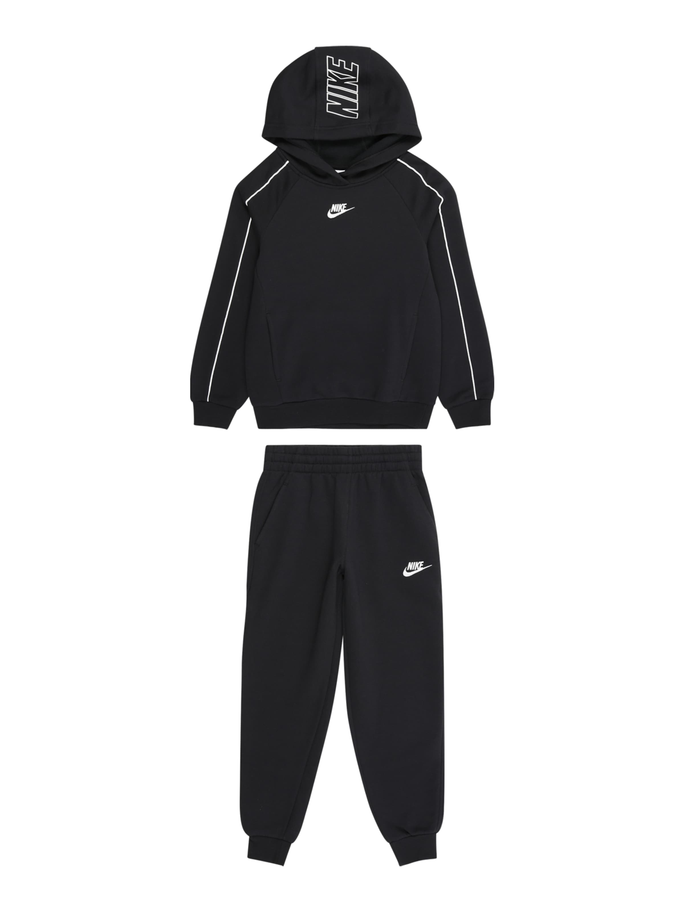 Nike Sportswear Jooksudress &#x27;CLUB FLC&#x27;, värv must: eest vaates
