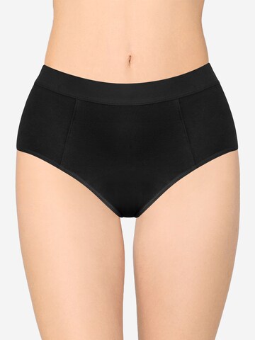 Slip ' Alles Geregelt High Waist Extrastark ' Nur Die en noir : devant