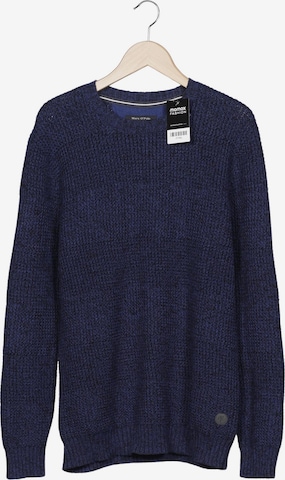 Marc O'Polo Sweater & Cardigan in XL in Blue: front