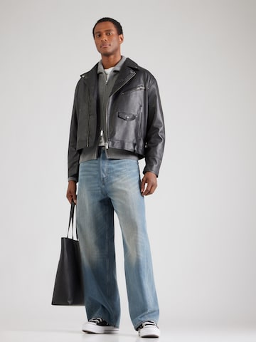 Vestes en maille WEEKDAY en gris