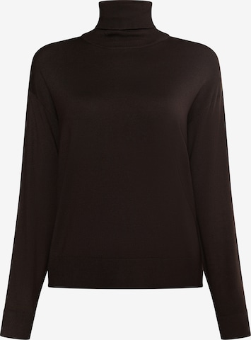 Pull-over 'Nowles' usha BLACK LABEL en marron : devant